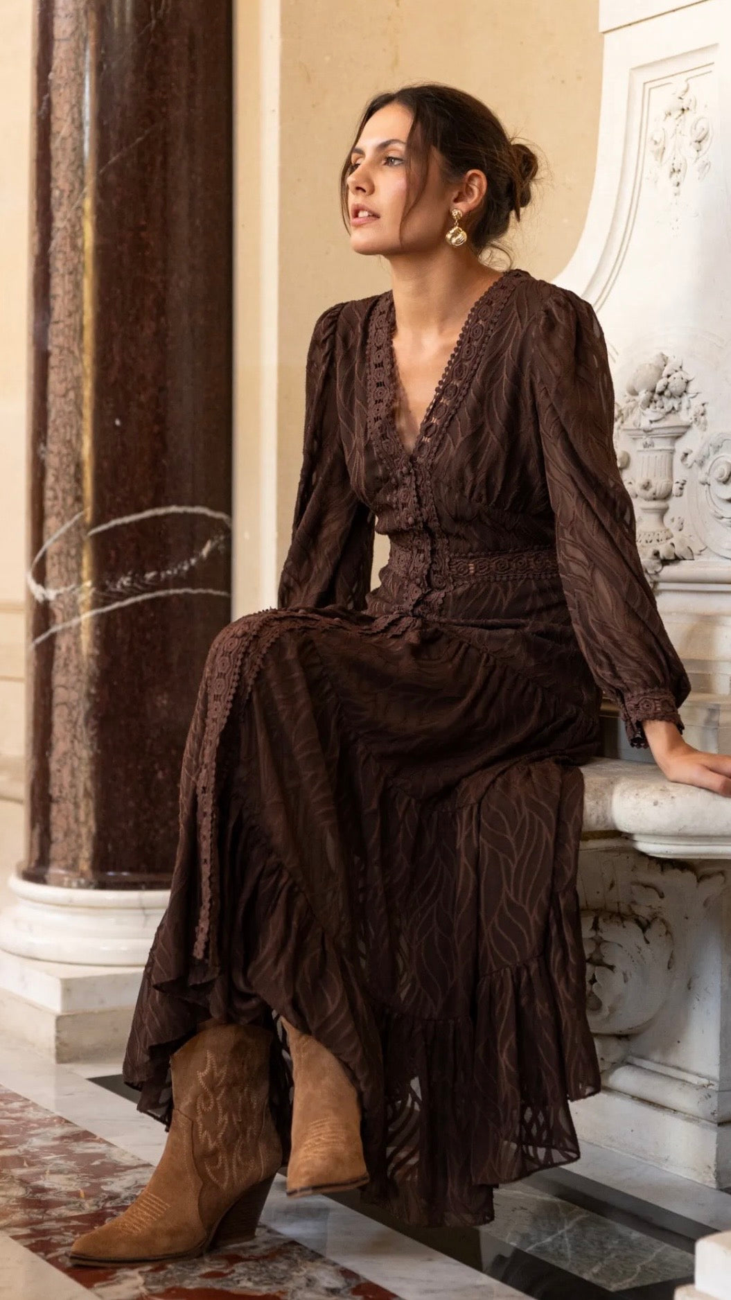 Robe dentelle Agathe